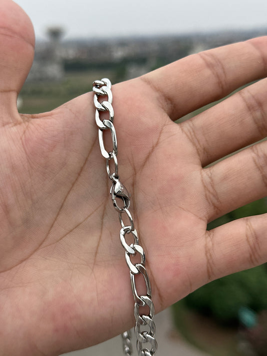 FIGARO ITALIAN STYLE CHAIN - Pure Stainless Steel - For Men & Boys